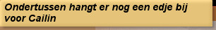 Ondertussen hangt er nog een edje bij voor Cailin