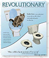 Toilettraing voor de kat...
