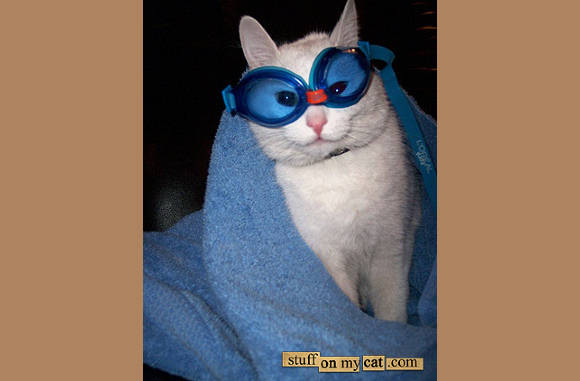 Leuk badlaken, bijpassende bikini verkrijgbaar...